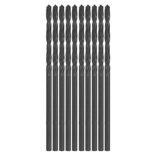 Baxnore 10pcs Twist Drill Bit, HSS Straight Shank Twist Drill -Bit, Perlen -Punschbohrer, Schmuckbohrer, Schmuckbohrer, gerade Shank -Drill -Teile für Schmuckstücke von Baxnore