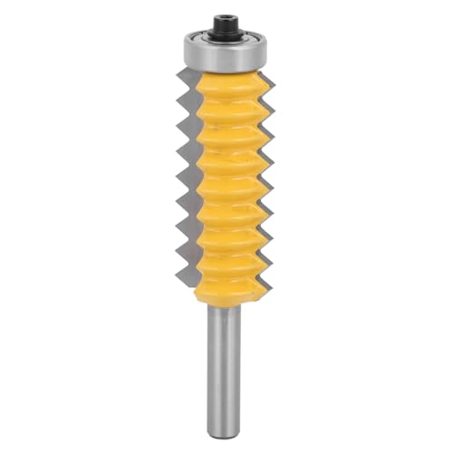 Baxnore 8-Schaft-Holzbearbeitungsfräser, Hartmetall-Schienenfräser, Seitenholmfräser, Anti-Reverse-Zimmereifräser, vielseitiger Formfräser für Holz (8X55) von Baxnore