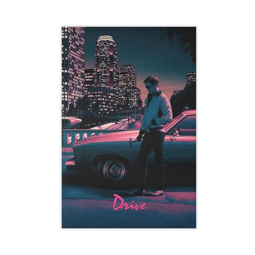 Baydog Filmposter ""Drive Ryan Gosling"", klassisches Poster, Leinwandposter, Wandkunst, Dekordruck, Gemälde für Wohnzimmer, Schlafzimmer, Dekoration, ungerahmt, 30 x 45 cm von Baydog