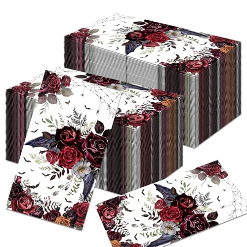 100 Stück Weihnachten Papierservietten 3-lagig 40x33cm Papierservietten Bunt für den Weihnachtstisch (CZJ052) von Bdecoll