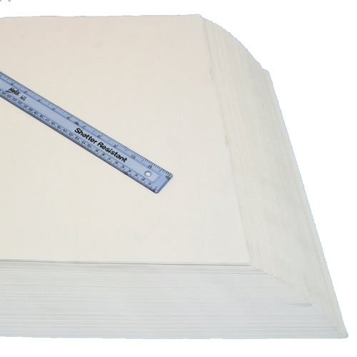 Be Creative Zuckerpapier, A2, recycelt, 100 g/m², gebrochenes Weiß, 50 Blatt von Be Creative