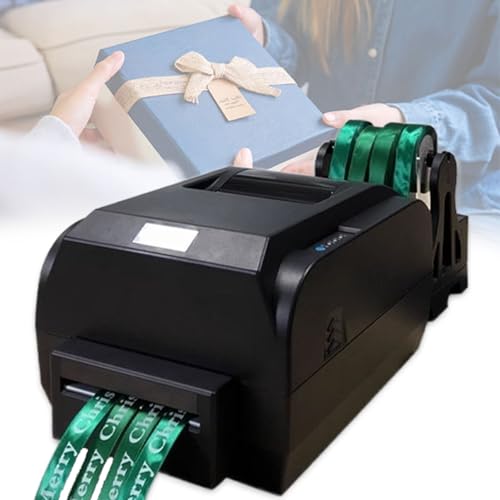 Beachtiful Satinband-Druckmaschine, Digitaler Banddrucker, 150 MM/S, Perfekt für den Versand, Geschenkverpackungen, Schulen, Restaurants, Unternehmen und den Heimgebrauch,20mm von Beachtiful