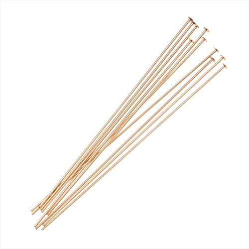 Beadaholique GF/H20/100 10-Piece Filled Head Pins, 24-Gauge, 1-Inch, 14K Gold von Beadaholique