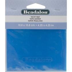 Bulk Buy: Beadalon Tacky Bead Matte 10,8 x 10,8 cm 1/Pkg blau 218h200 (3er Pack) von Beadalon