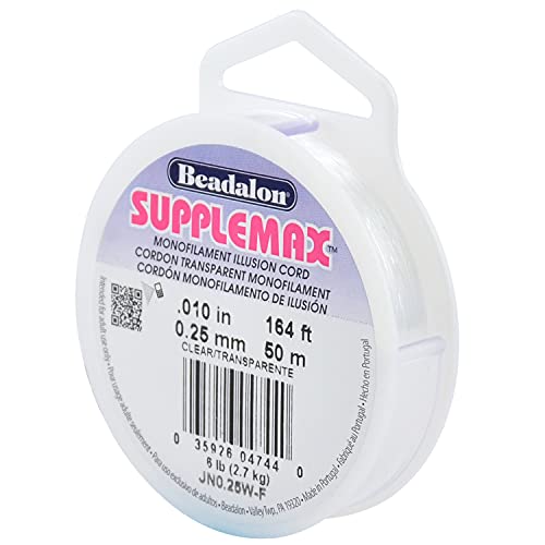 Supplemax Clear Monofilament von Beadalon