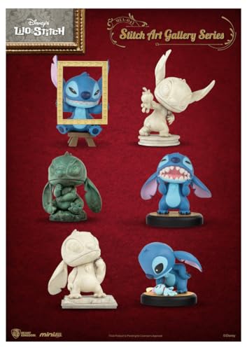 Beast Kingdom - Lilo & Stitch MEA-045 Stitch Art Gallery Serie Minifiguren 6-teiliges Set von Beast Kingdom