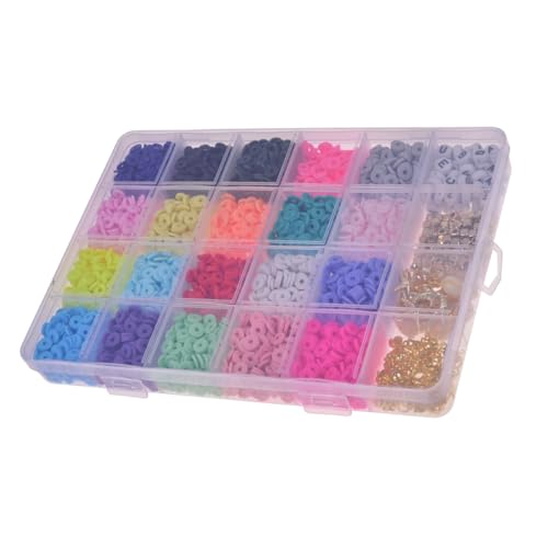 Beatifufu 1 Box Bunte DIY Lose Perlen Handwerk Machen Perlen Böhmischen Schmuck (6mm) von Beatifufu