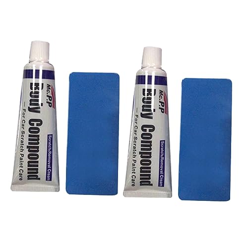 Beatifufu 1 Satz auto polierpaste polishing paste lackpflege Autolack Reparatur Reparaturmasse für Autokratzer Schwamm zum Entfernen von Kratzern werkzeug Karosseriepaste auto schleifpaste von Beatifufu