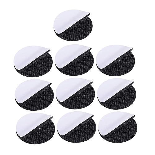 Beatifufu 10er Pack Runde Selbstklebende Klettpunkte 50mm Super Starkes Montageband Ablösbar Ideal Für Büro Schule Bastelprojekte Und Mehr von Beatifufu