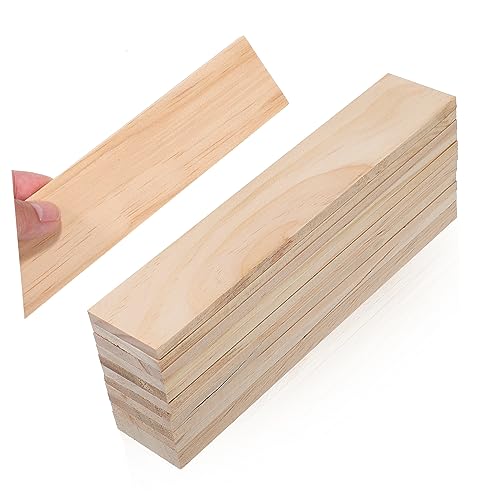 Beatifufu 12 Stück Rechteckige Holzplatten Aus Unbehandeltem Holz Bastelplatten Für Malerei Und Kreative Projekte Ideale Holzscheiben Für Handwerk Und DIY Bastelarbeiten von Beatifufu