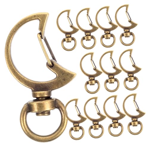 Beatifufu 15 Pcs Schwenkverschlüsse Mit Ringen Hummerverschluss Lanyard -schnappschüsse Spring Universal Clasps von Beatifufu