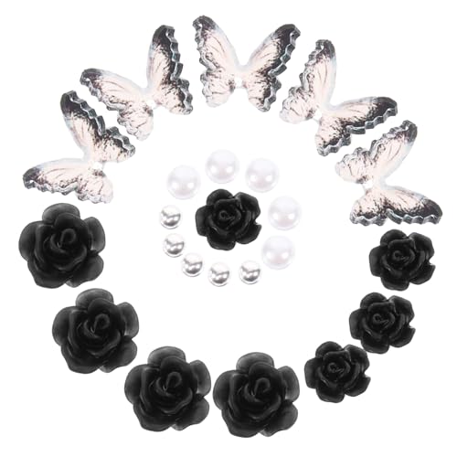 Beatifufu 2 Sets Bogen Nagelkunst Dekoration Rosa Perle Gemischter Flacher Boden Nagelkunst Diamanten Nagel Edelsteine Dekor Damen Nagel Charms Nagel Charms Für Nägel Maniküre von Beatifufu