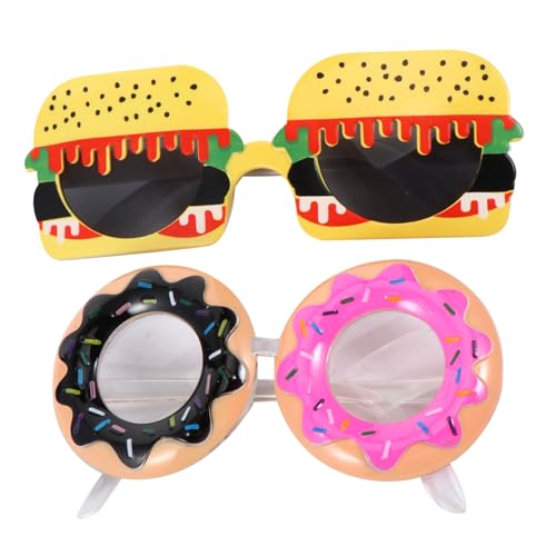 Beatifufu 2st Partykleid Brille Thanksgiving-party Strandparty-sonnenbrille Fotokabine Requisiten Brille Ananas-partybrille Fotobox-brille Weihnachtsbrille Neujahrsparty-brillen Plastik von Beatifufu