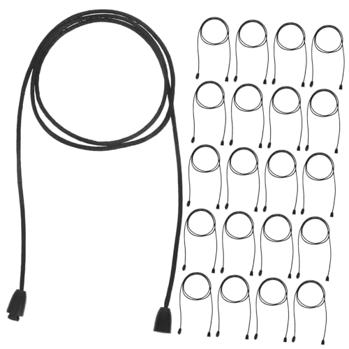 Beatifufu 30 Sets Abnehmbare Halsketten Lanyard Lanyards Perlenarmband Lanyard Herstellungsset Halsketten Kettenverlängerung Breakaway Kordel Lanyard Perlen Halsketten Schnur Seil von Beatifufu