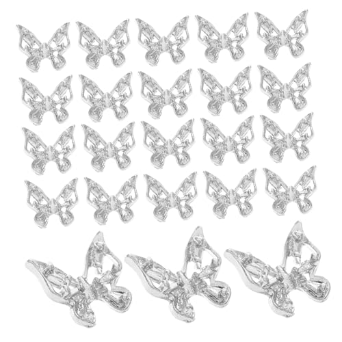 Beatifufu 30 Stück Nail Art Dreidimensionaler Diamantschmuck Schmetterling Nail Art Schmetterling Für Nägel Nagel Schmetterling Charms Halloween Nagel Charms Nagel Strass Nagel Juwelen von Beatifufu