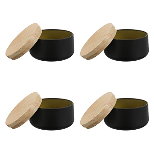 Beatifufu 4pcs Blechplattenkerzen -dosen Zinnplatten Kanister Handgefertigte Kerzendoner Tee -kanister von Beatifufu