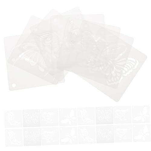 Beatifufu 60Blätter Wiederverwendbare Schablonen für Malerei Hohlschablonen für DIY Wandkunst Bastel und Scrapbooking Projekte Schmetterling und Libellenmuster Beatifufu 60Blätter Wiederverwendbare Schablonen für Malerei Hohlschablonen für DIY Wandkunst Bastel und Scrapbooking Projekte Schmetterling und Libellenmuster von Beatifufu