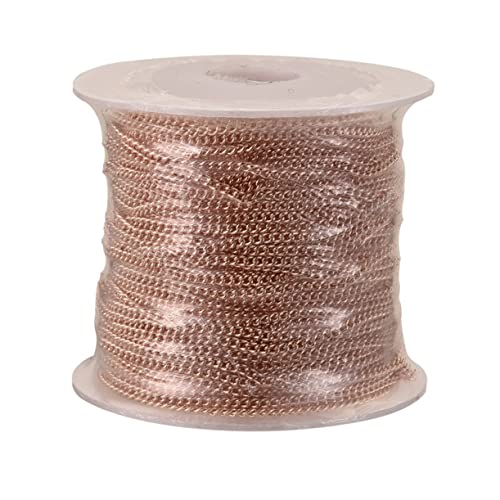 Beatifufu DIY Schmuckkette 10 Meter Pulloverkette Für Halsketten Und Armbänder Mehrlagige Metallkettenbänder Für Schmuckherstellung Ideal Für Kreative Projekte Und Individuelle Designs von Beatifufu