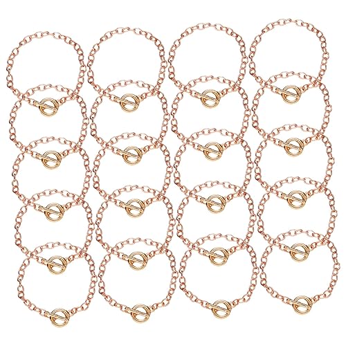 Beatifufu O Form Armbandketten Aus Elegante DIY Armbänder Mit Zubehör Rosé Für Kreative Schmuckgestaltungen Und Individuelle Accessoires von Beatifufu