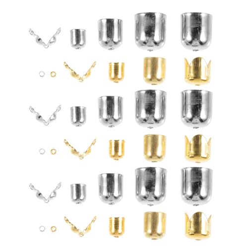 Beatifufu Schmuckherstellung Zubehör Set Wiederverwendbare Spacer Perlen DIY Charms Verbindungselemente Für Armbänder Und Halsketten Bastelmaterial Für Schmuckdesign von Beatifufu