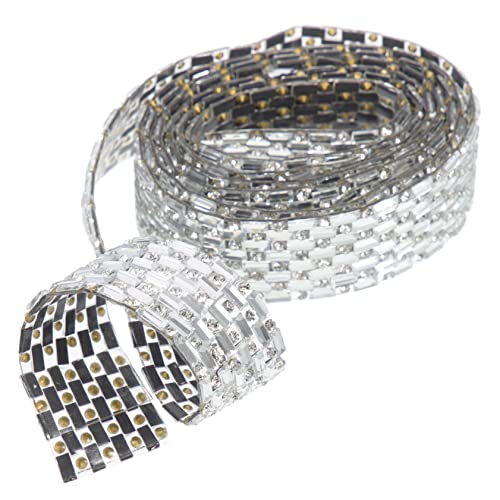 Beatifufu Selbstklebende Strassbänder 1 Rolle Bling Strass Für DIY Handwerk Transparentes Vielseitig Einsetzbar Für Kleidung Dekoration Und Kunstprojekte Leicht Zu Verarbeiten von Beatifufu