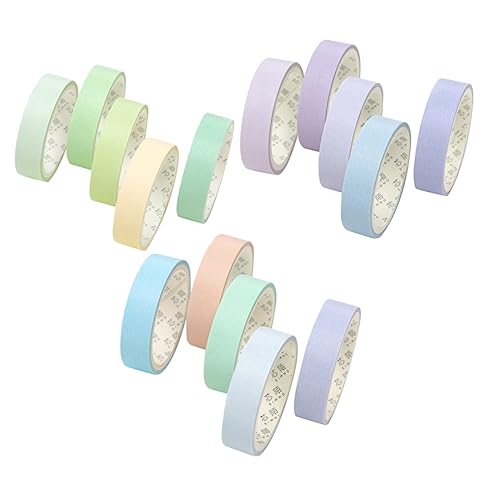 Beatifufu Selbstklebende Washi Tape Dekorative Klebebänder Bunten Farben Für Scrapbooking DIY Sticker Und Kreative Bastelprojekte Set Mit Feiner Regen + Hortensie + von Beatifufu