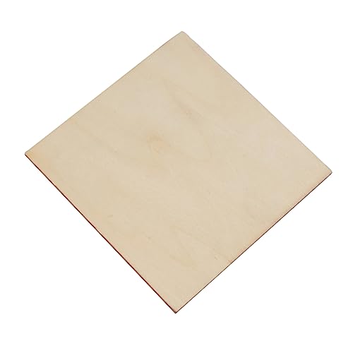 Beatifufu Umweltfreundliche Holzscheiben Rechteckige Holzplatten DIY Bastelzubehör Für Kreative Projekte Und Handarbeiten von Beatifufu