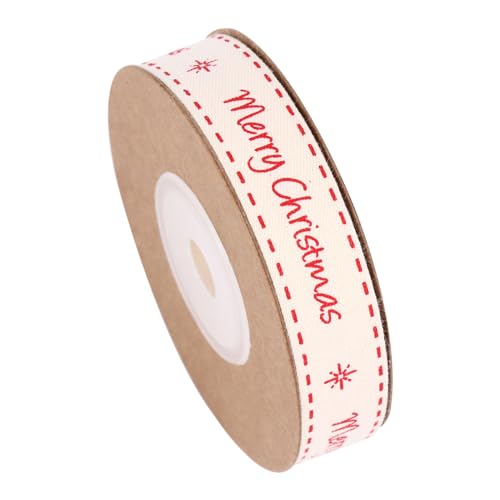 Beatifufu Weihnachtliches Geschenkverpackungsband Aus 1 Rolle Bedruckt Mit Festlichen Motiven Ideal Für Kanten Von Kleidung Und Geschenken Vielseitig Einsetzbar Für von Beatifufu