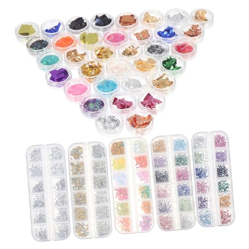 Beaupretty 1 Set Folienpapier Für Kreative Nagelkunst Strass Dekore Für Maniküre Hochwertiges Zubehör Für Feminine Nageldesigns Ideal Für DIY Nail Art Und Effektvolle Akzente von Beaupretty