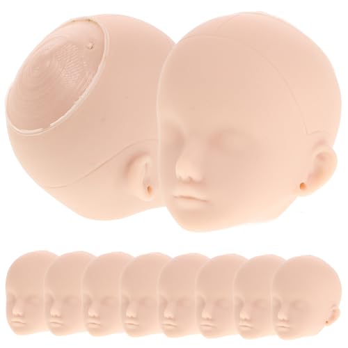 Beaupretty 10 Stück DIY Puppenköpfe zum Üben von Make Up Realistisch Leicht zu Reinigen Geeignet für Levels für Kreative Projekte und Makeup Übungen Beaupretty 10 Stück DIY Puppenköpfe zum Üben von Make Up Realistisch Leicht zu Reinigen Geeignet für Levels für Kreative Projekte und Makeup Übungen von Beaupretty