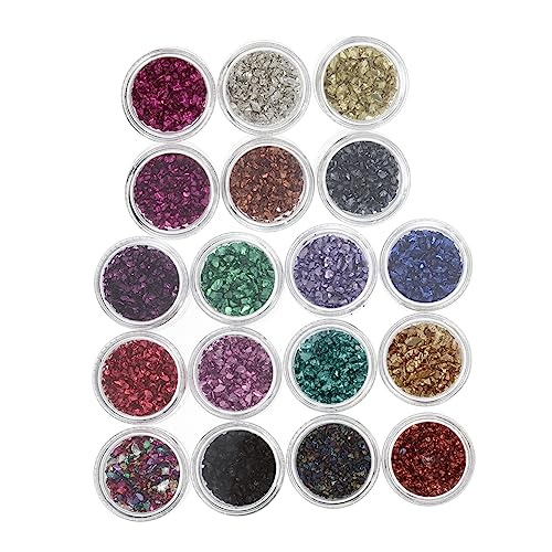 Beaupretty 18 Kartons Nagel Glas Kies diy nails false nails coctailgläser pinzetten brille Nägel mit Charme Zubehör Anhänger für Nägel Nagelkristalle Strass Nagelstein-Charme Maniküre-Charme von Beaupretty