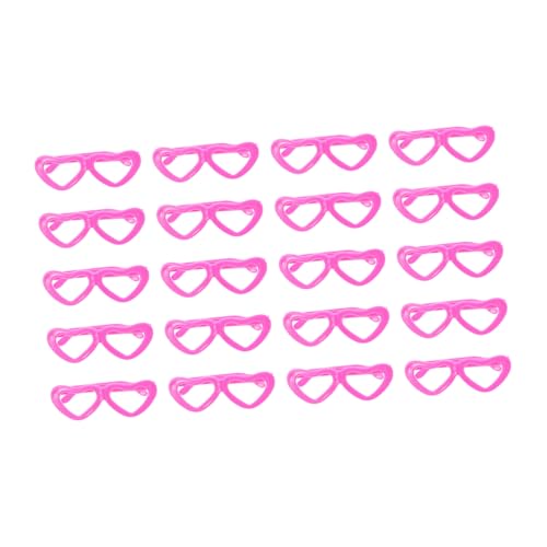 Beaupretty 20 Stück Teiliges Puppen Accessoires mit Herzförmigen Pinkfarbenen Kunststoff Brillen Mini Deko für Puppen zum Ankleiden als DIY Spielzeugzubehör Beaupretty 20 Stück Teiliges Puppen Accessoires mit Herzförmigen Pinkfarbenen Kunststoff Brillen Mini Deko für Puppen zum Ankleiden als DIY Spielzeugzubehör von Beaupretty