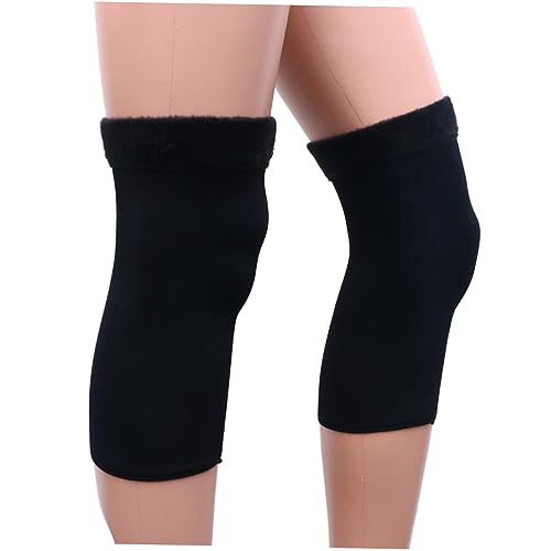 Beaupretty 2St Knieschoner knieschützer kniemanschette sport kniebandage sport bandage Kniehilfe knieschmerzen Knieorthese knee sleeve Sportkniestütze Kniescheibe kee Beschützer Black von Beaupretty