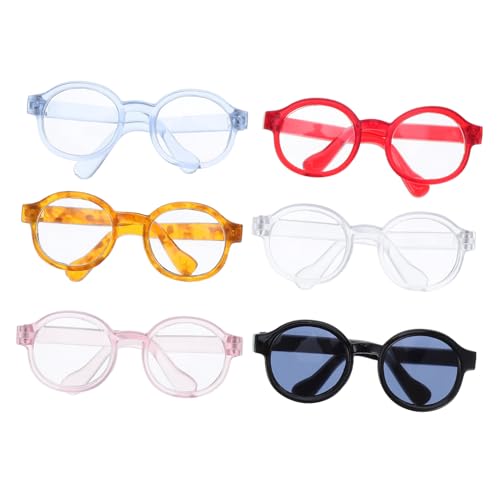 Beaupretty 6 Stück Teiliges Mini Brillen für Puppen und Haustiere Leichte Kunststoff Sonnenbrillen Niedliche Accessoires für Fotoshootings Kostüm Deko und Vielseitiges Beaupretty 6 Stück Teiliges Mini Brillen für Puppen und Haustiere Leichte Kunststoff Sonnenbrillen Niedliche Accessoires für Fotoshootings Kostüm Deko und Vielseitiges von Beaupretty