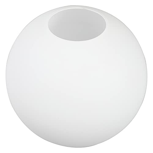 Beaupretty Blase Kronleuchter Runder Glas Lampenschirm Weiß Matte Glaskugel Licht Cover Kronleuchter Protector Beleuchtung Leuchte Ersatz für Home Hotel 15Cm Hängender - Anhänger von Beaupretty