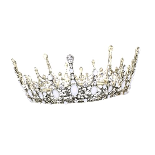 Beaupretty Hochzeitskrone Hochzeit Stirnband Diamant-stirnband Silbernes Stirnband Damen Stirnbänder Party Braut Kopfschmuck Tiara-krone Aus Kristall von Beaupretty