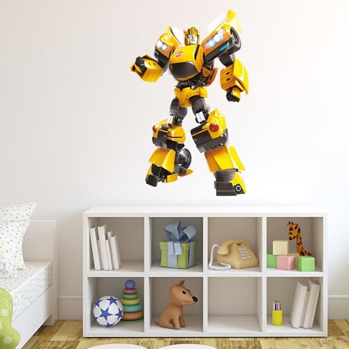 Beautiful Game Transformers Wandsticker – Bumblebee Wandaufkleber, Vinyl, für Kinderzimmer, Geschenk, 60 cm Höhe x 40 cm Breite von Beautiful Game