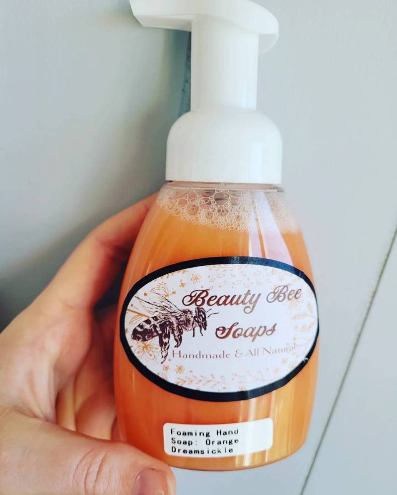 Orange Dreamsickle Schäumende Handseife von BeautyBeeSoap