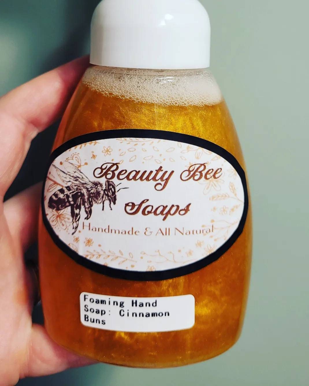 Zimtschnecken Schäumende Handseife von BeautyBeeSoap