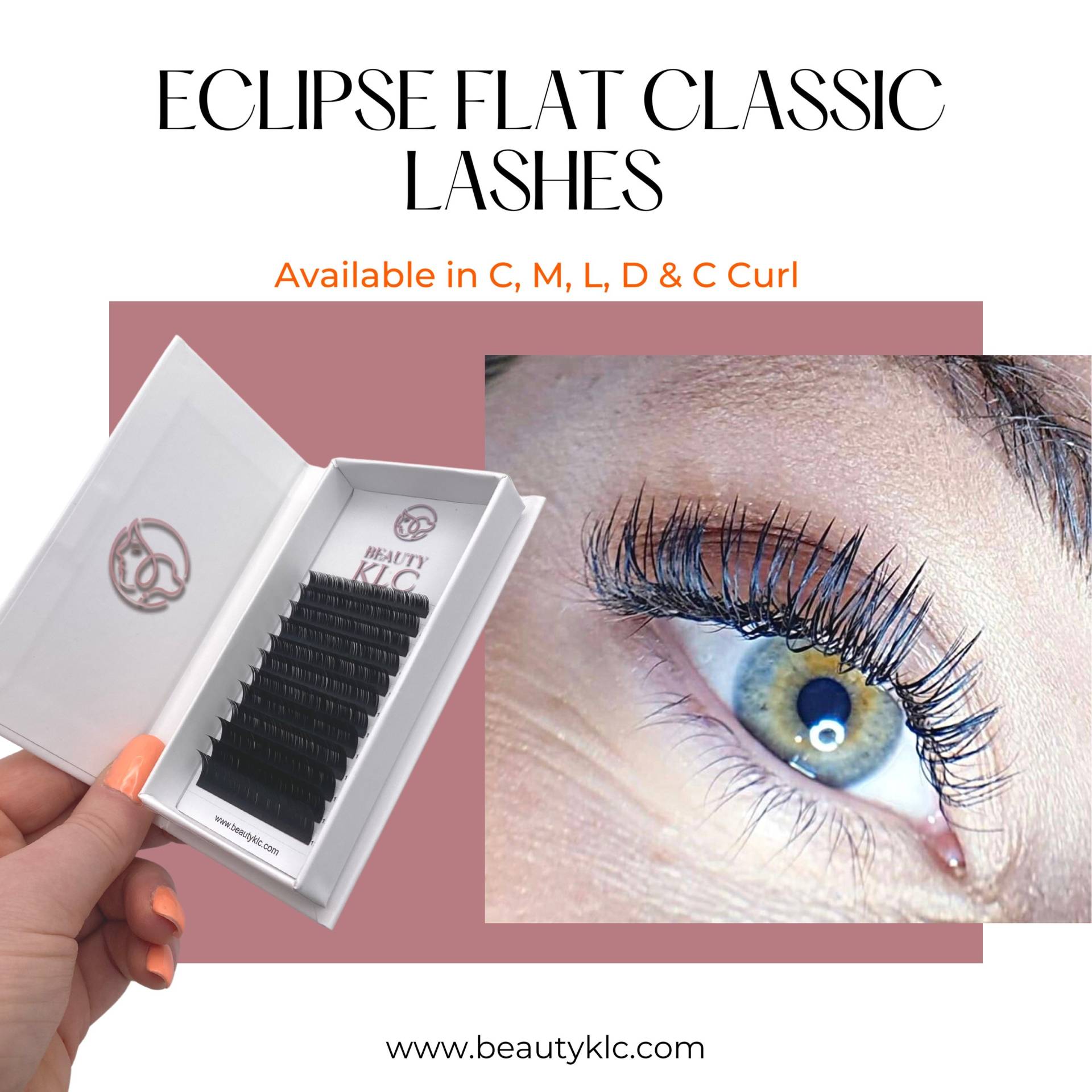 Classic/ Flat Lashes Super Soft 0.20 von BeautyKLC