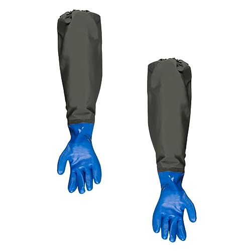 Beavorty 1 Paar Handschuhe für Aquarien rutschfeste Aquarienhandschuhe beschichtete Arbeitshandschuhe gardening gloves security handschuhe Aquarienreinigungshandschuhe handschutz werkzeug von Beavorty