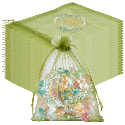 Beebeecart 30 Stück „Dankeschön“ Netzbeutel Mit Kordelzug Schmuckbeutel 5x7(1) cm Kleine Organza Geschenktüten Mit Transparenter Blume Für Hochzeitsfeiern Süßigkeitenaufbewahrung Weihnachts Und von Beebeecraft