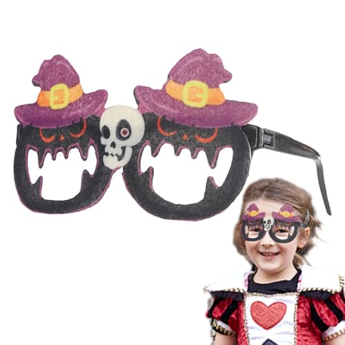 Befeixue Halloween-Brillen für Kinder,Halloween-Party-Brillen für Kinder,Lustige Halloween-Cosplay-Brille | Partyzubehör, Kostümzubehör, Halloween-Cosplay-Zubehör, Mitbringsel, Gläser für den Urlaub von Befeixue