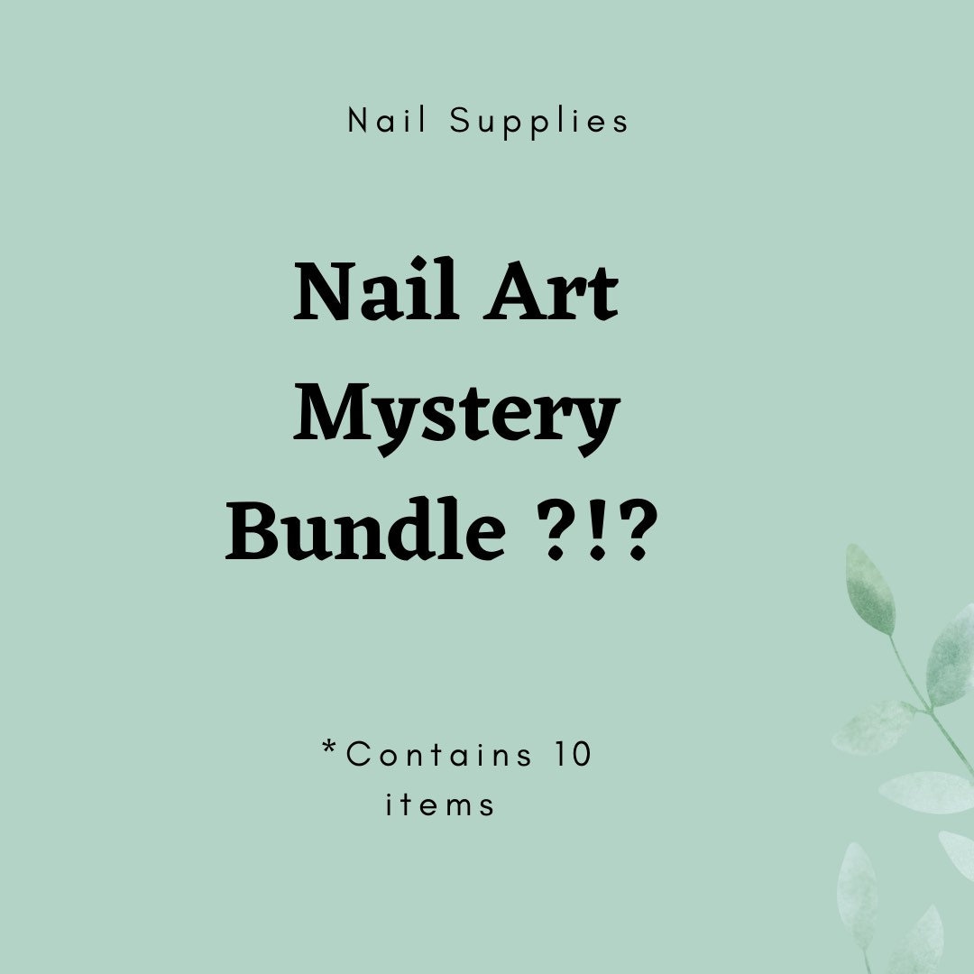 Nailart Mystery Bundle | Überraschungspaket Für Nagelliebhaber Nagel-Tech-Kunst-Zubehörpackung Anfänger von Begorgeousnails