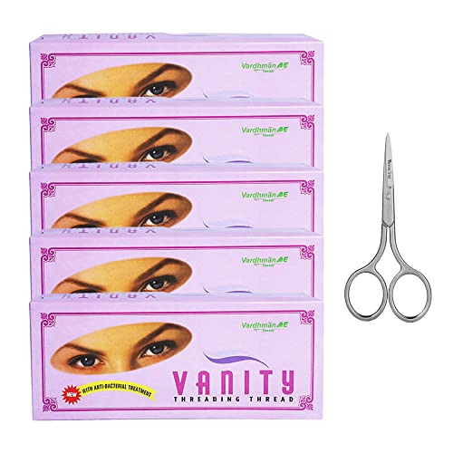 Vanity 5er Pack (5 x 10 Spulen) mit Behal International Schere von Behal International