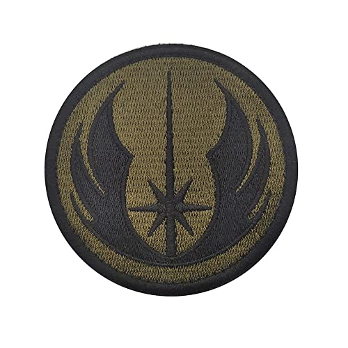 First Order Imperial Boba Fett Bestickter Aufnäher Morale Emblem Schulter Dark Clone Wars Side Sith Star Galactic Empire Galaxy Rebel Alliance Symbol Applique Fastener Badge (Grün) von Beifeitu