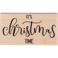 BUTTERER Stempel "It's christmas time" von Butterer