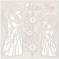 Deko-Elemente "Angels" von Beige