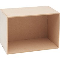 Flexio "Box", 5-teilig,  MDF-Holz - Basic Box von Pronty Crafts