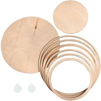 Holzplatten/-ringe Set von Rayher